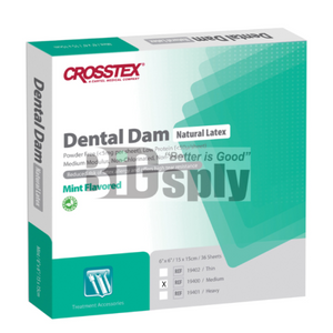Dental Dam 6"x6" Medium 36/box
