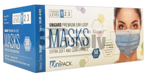 Face Mask-Level 1 Uniguard 50/bx