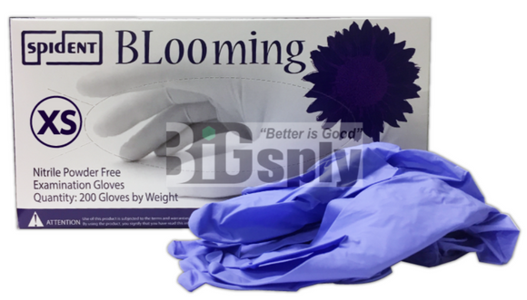 Gloves Nitrile Powder Free-Blooming 200/bx