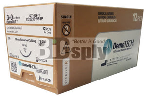 Sutures-Absorbable Chromic Gut 12/bx
