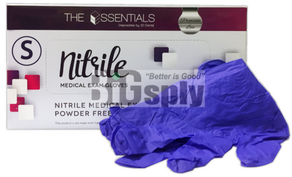 Gloves Nitrile Powder Free-Essentials 300/bx