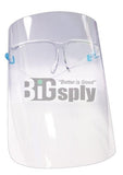 Face Shield with glasses frame 10/pk