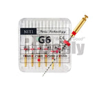 Niti Rotary File System-G6 21mm (Pro taper) 6/pk