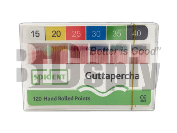 Gutta Percha Points (ISO Standardized) 120/packs