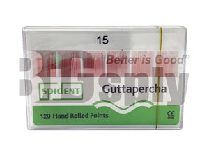 Gutta Percha Points (ISO Standardized) 120/packs
