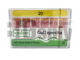 Gutta Percha Points (ISO Standardized) 120/packs
