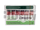 Gutta Percha Points (ISO Standardized) 120/packs