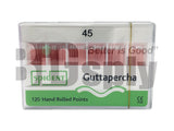 Gutta Percha Points (ISO Standardized) 120/packs