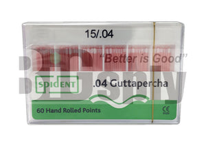 Gutta Percha Points 04 Tapered sizes 60/Pk