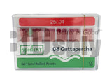 Gutta Percha Points 04 Tapered sizes 60/Pk