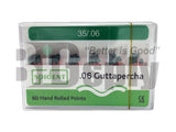 Gutta Percha Points 06 Tapered sizes 60/Pk