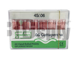Gutta Percha Points 06 Tapered sizes 60/Pk