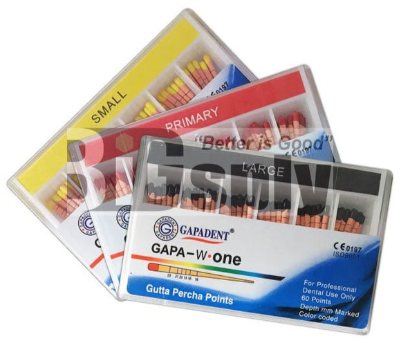 Gutta Percha Points- OneFile Niti File System (Waveone sizes)