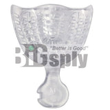 Impression Plastic Trays Perforated 12/Pk-Clear