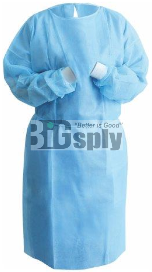 Isolation Gowns-Non Woven 10/pk