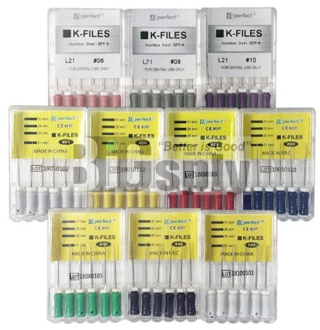 K-File 21mm #06~#45 6/pk