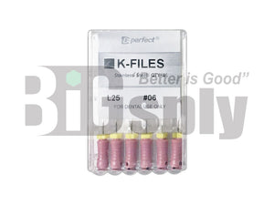 K-File 25mm #06~45 6/pk