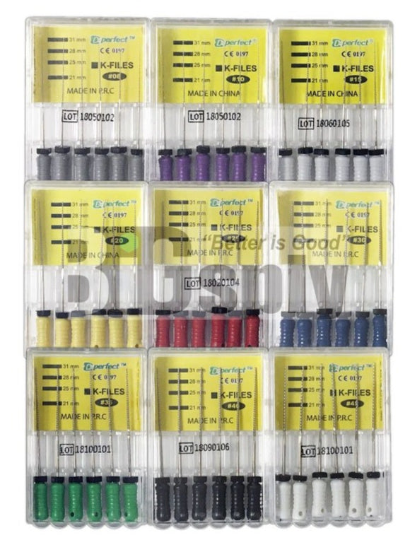 K-File 31mm #08~45 6/pk