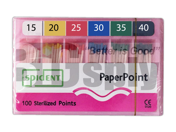 Absorbent Paper Points (ISO Standardized) 200/pk