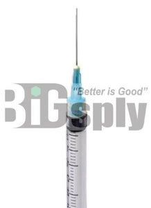 Irrigation Pre-tipped Syringe Notch 100/box