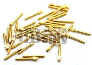 Screw Gold Post 12/pk