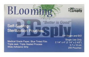 Self seal Sterilization Pouches-Blooming 200/bx