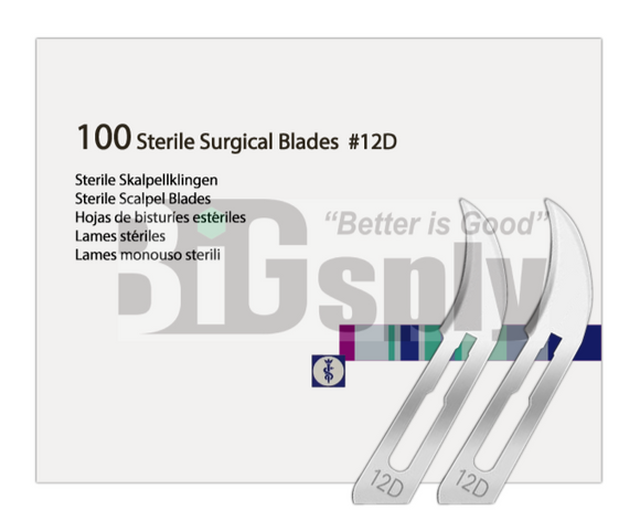 Surgical Blades #12D/#15D 100/bx