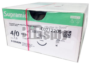 Sutures-Non-absorbable Supramid 4/0 36/bx