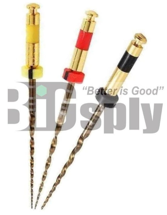 Niti Reciprocating System- T3 Gold Files 21mm 3/pk