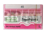 Absorbent Paper Points (ISO Standardized) 200/pk